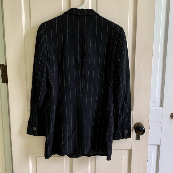 ESCADA ELEMENTS long wool pinstripe blazer - Picture 13 of 16